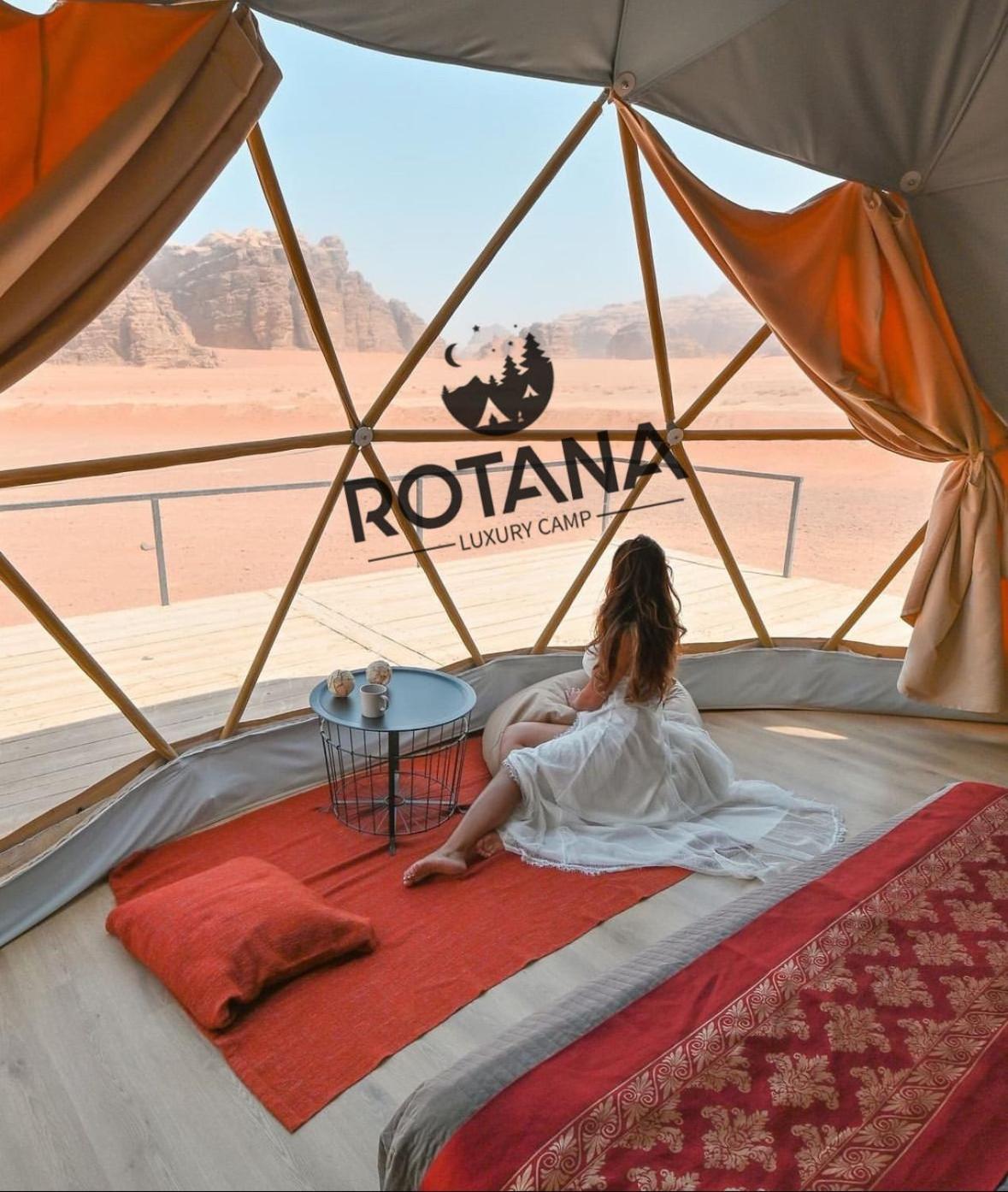 Rotana Luxury Camp Hotel Wadi Rum Exterior photo